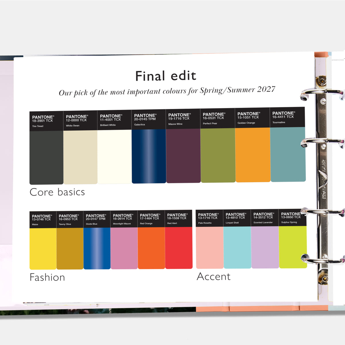 PANTONEVIEW Colour Planner Spring / Summer 26/27 (Pre-Order Now)