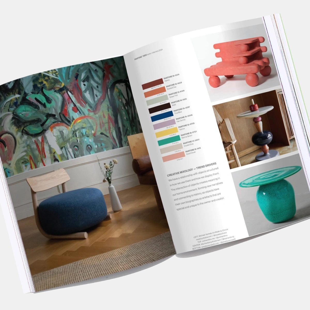 PANTONEVIEW Home + Interiors 2024 Book