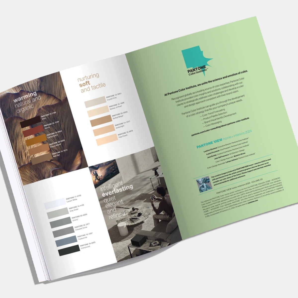 PANTONEVIEW Home + Interiors 2024 with Cotton Swatch Standards