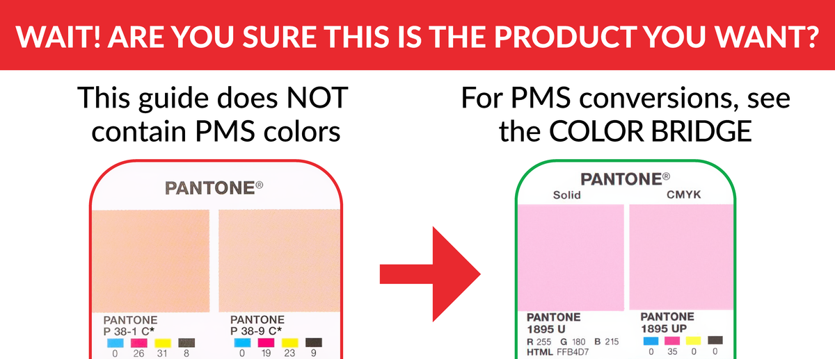 CMYK GUIDE SET - Coated and Uncoated